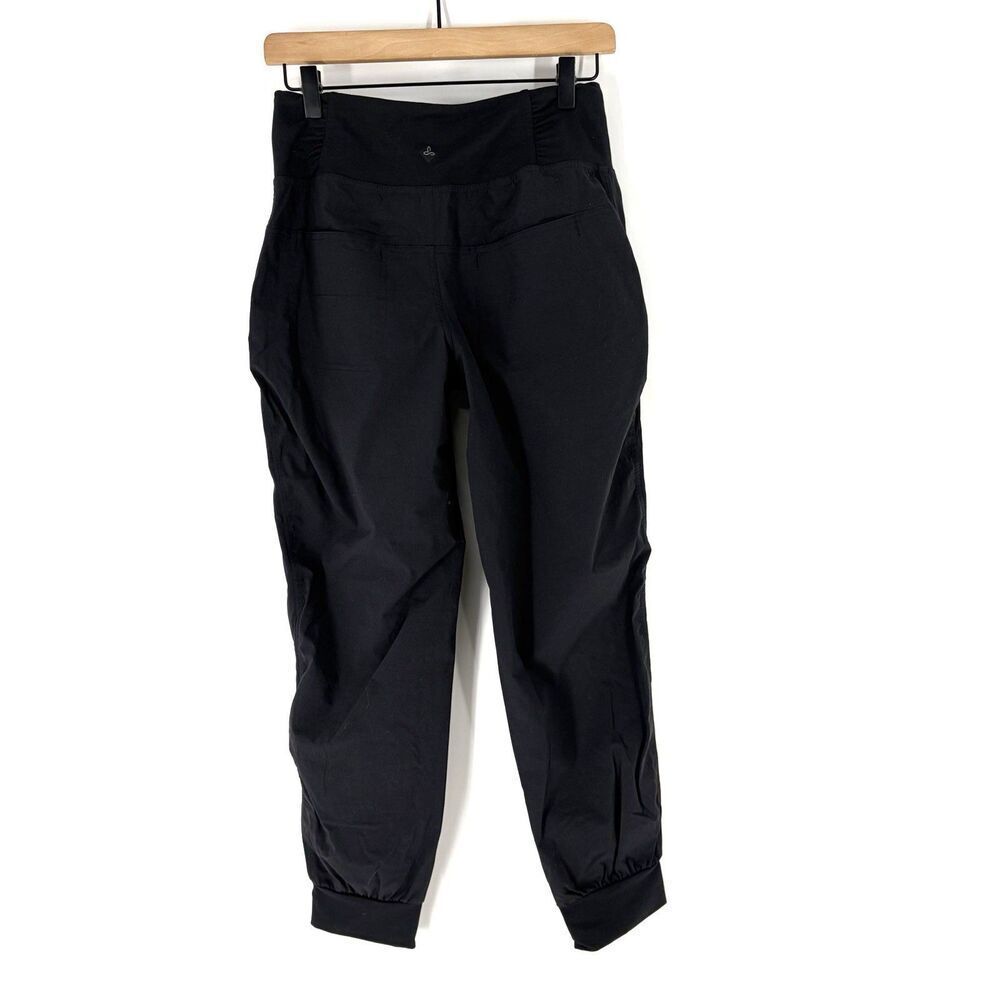 Prana Summit Jogger Pants Size Small Womens Black High Rise Pull On Hiking Trail - Picture 4 of 7